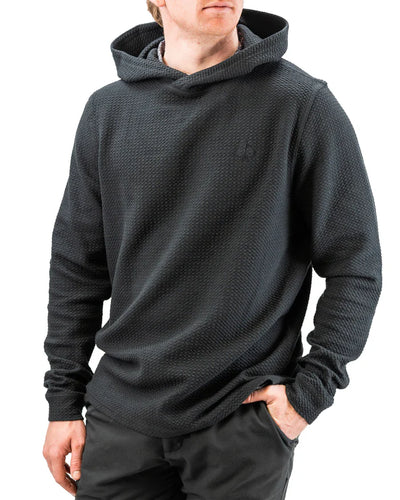 Player Preferred™ Waffle Knit Hoodie - Obsidian