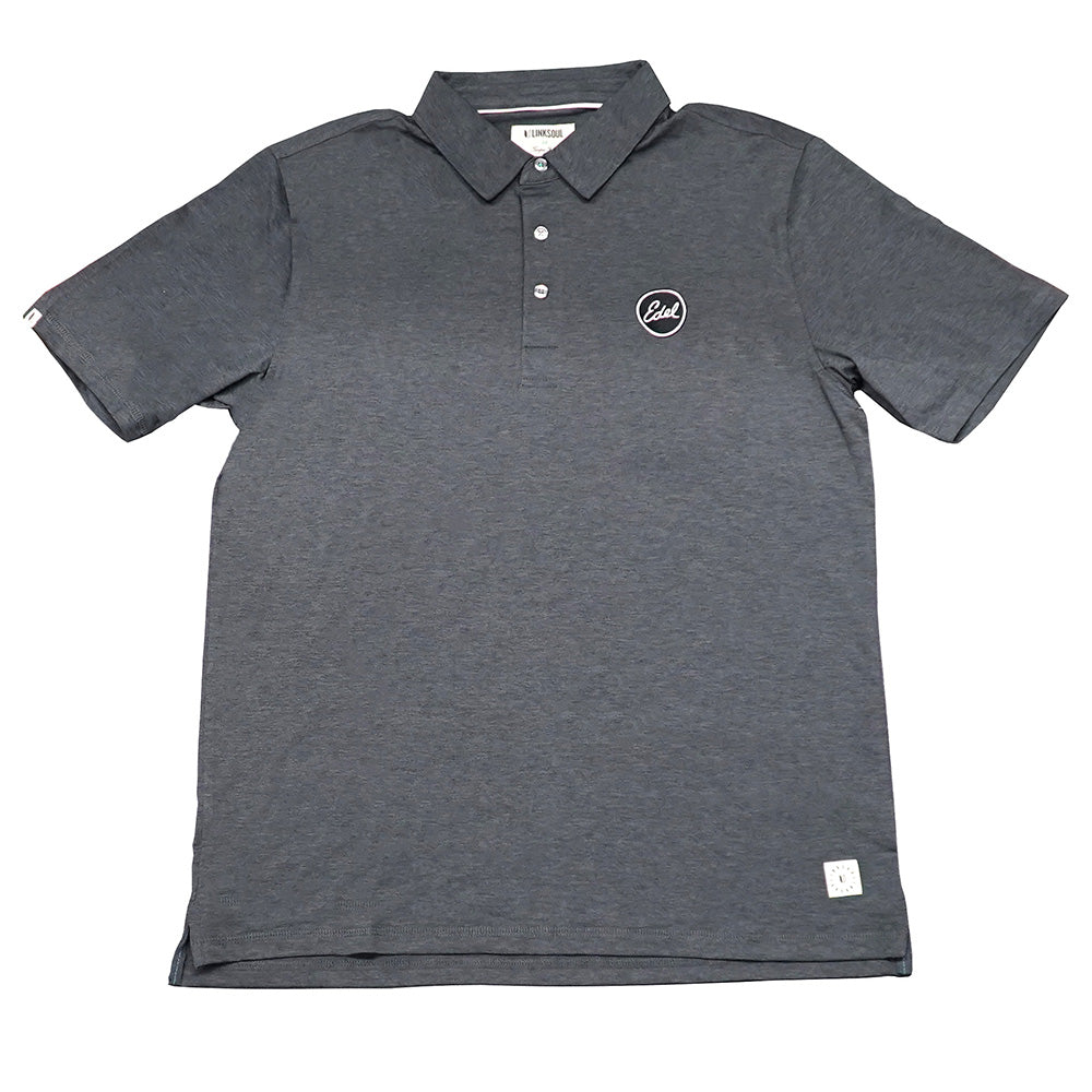 Edel X Linksoul Delray Polo - Black Heather