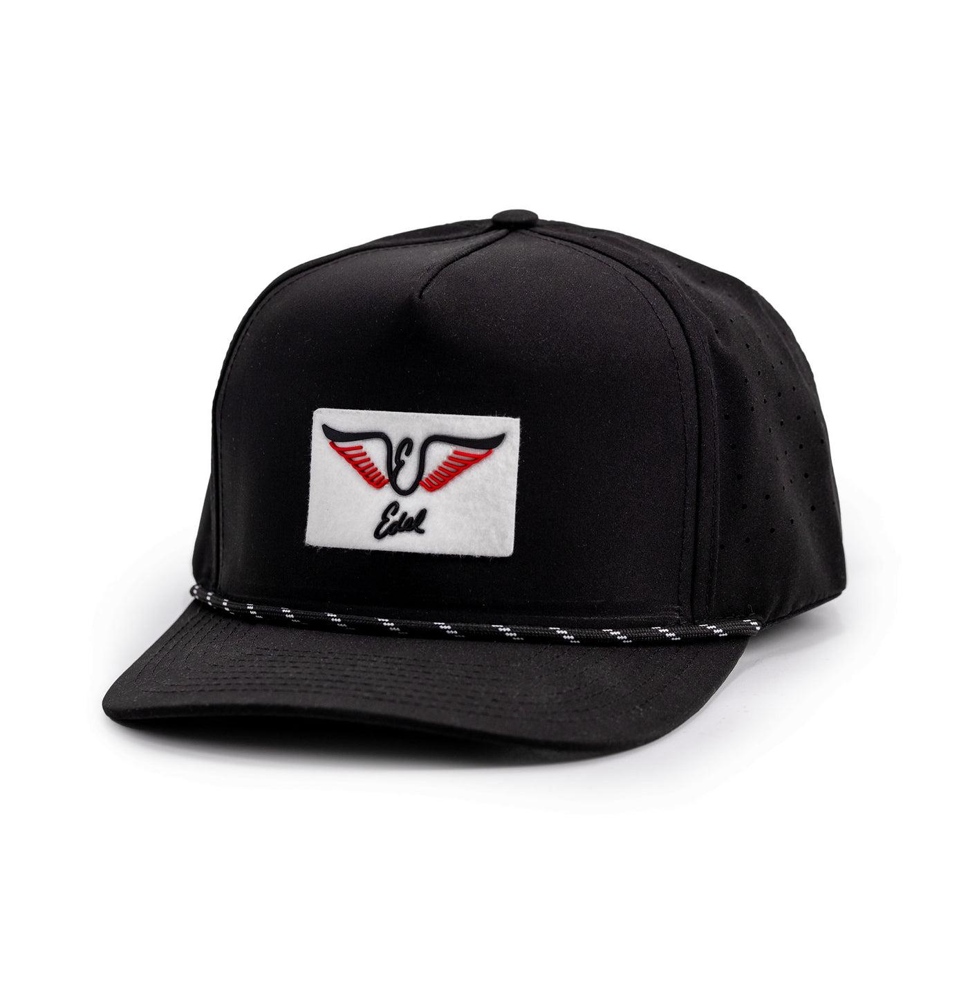 LIMITED EDITION: Black Trucker Performance Rope Hat