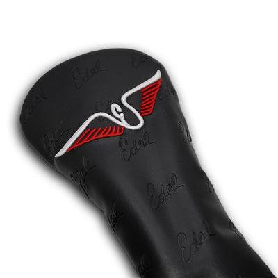 Edel Golf Fairway Wood Headcover Black Close-Up
